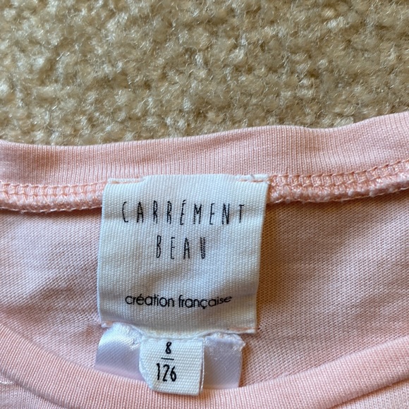 Girls Carrement Beau long sleeve t-shirt size 8 - Picture 3 of 6